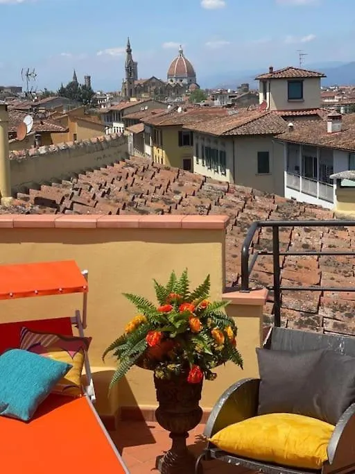 Terrace View Florence Attic Apartment